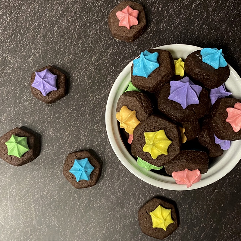 Hipster Bakes Little Precious Chocolate Gem Cookies (Muslim Owned