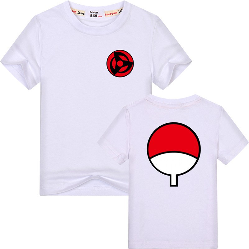 Kids Hot Fashion Anime T Shirt Naruto Short Sleeve Tees For Kids Boys O Neck Shirts Shopee Singapore