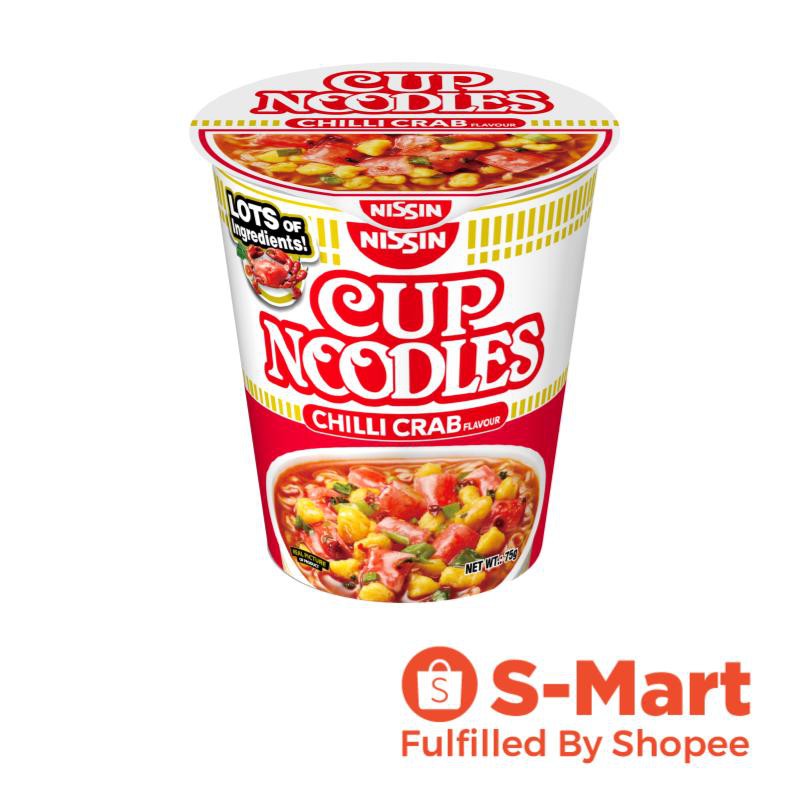 Nissin Cup Noodles Chilli Crab 75g | Shopee Singapore