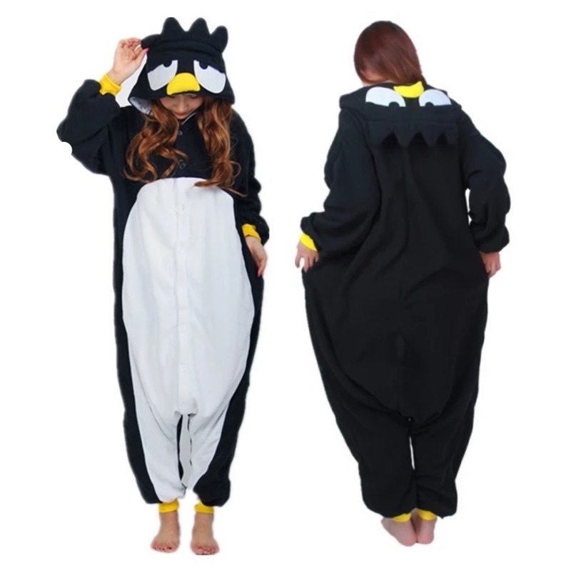 Crow Bird Animal Character Overall Kigurumi Onesie Pajamas Sleepwear ...