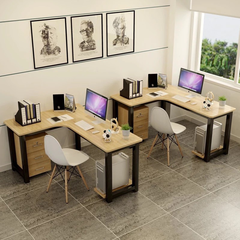 L-Shaped Workstation Office Table Study Home Office Table Desk
