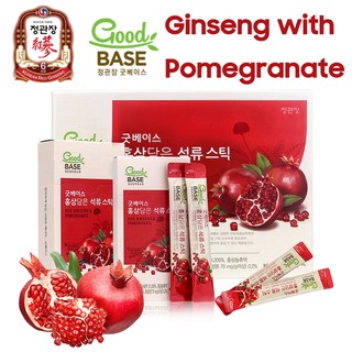 [Cheong Kwan Jang] Good Base Korean Red Ginseng with Pomegranate 10ml X 30 sticks (Expiry Date : 2024.May)