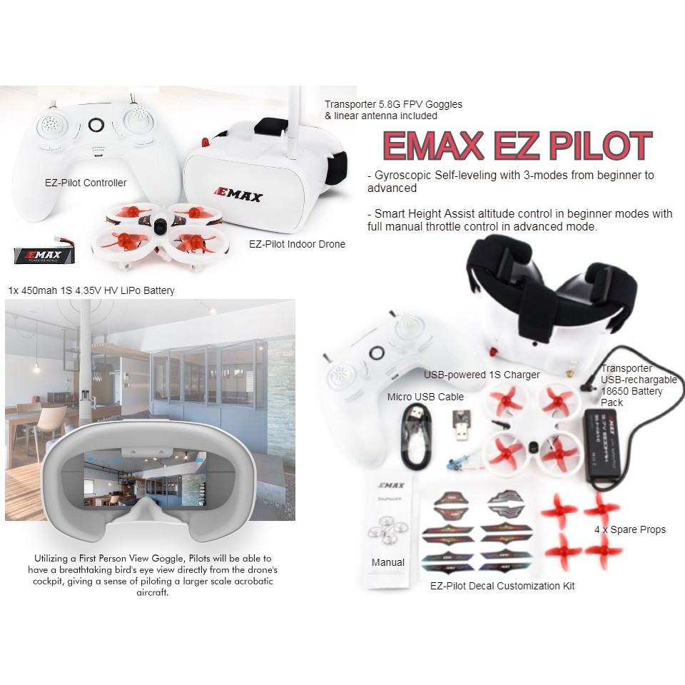 emax ez pilot controller