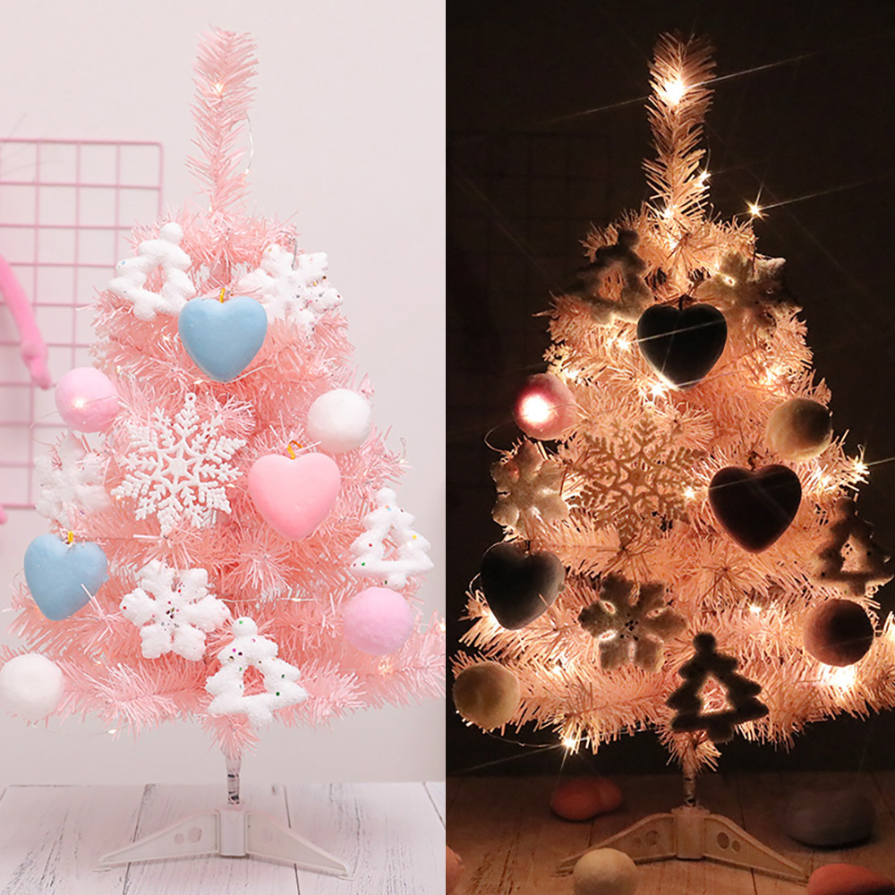 Light Pink Christmas Tree  Pink Christmas Trees On Amazon Walmart