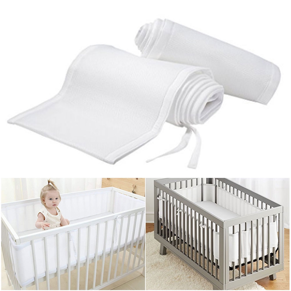 breathable crib liner safety