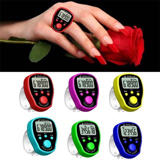 5 Channel Finger Counter LCD Electronic Digital Chanting Counters Tally Counter #5