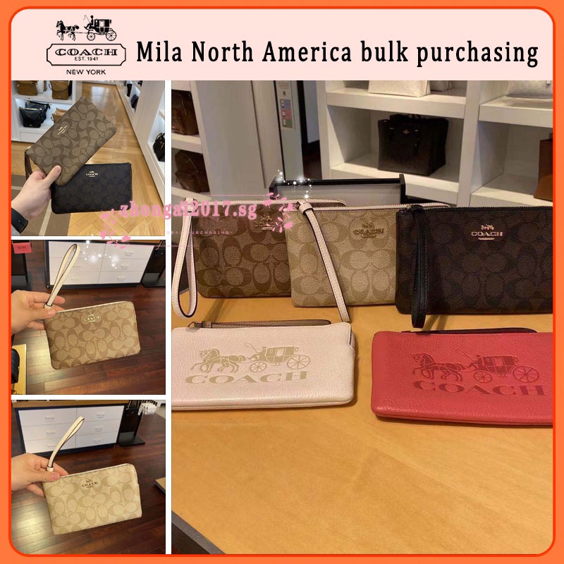 coach double corner zip wristlet Prices and Deals Dec 2022 Shopee