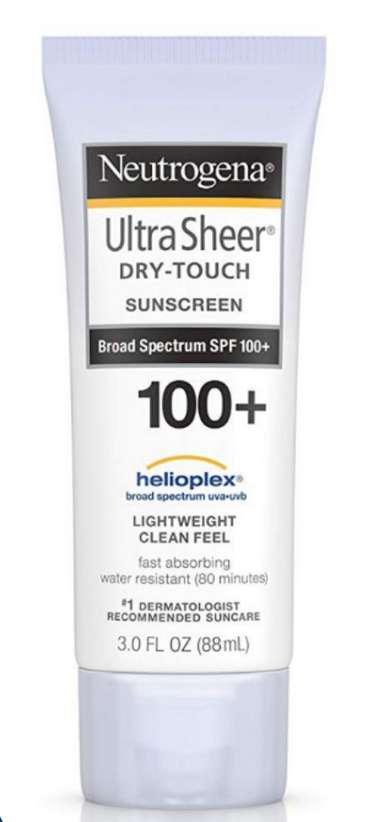 neutrogena 100 spf face