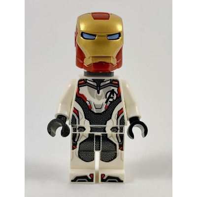 lego white iron man