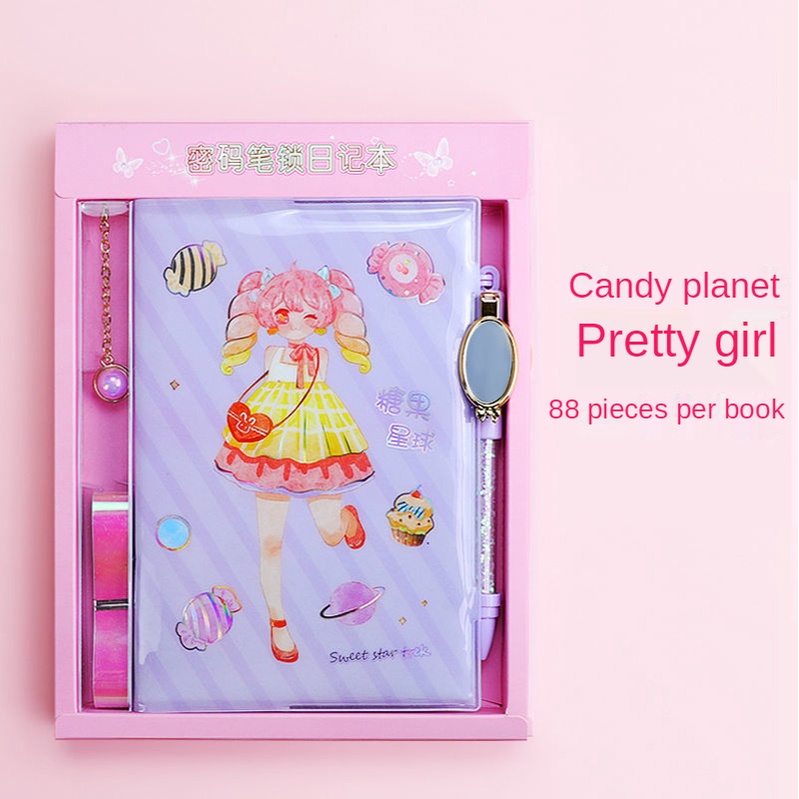 Barbie Princess Lockable Diary Girls Kids School Gift Diary With Box Case 20cm 