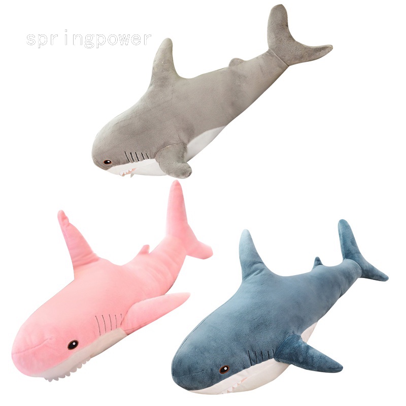 red shark toy