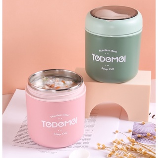 530ml Food Thermal Jar Insulated Soup Thermos Containers Stainless Steel fresh Pink Blue Lunch Box porridge baby #1