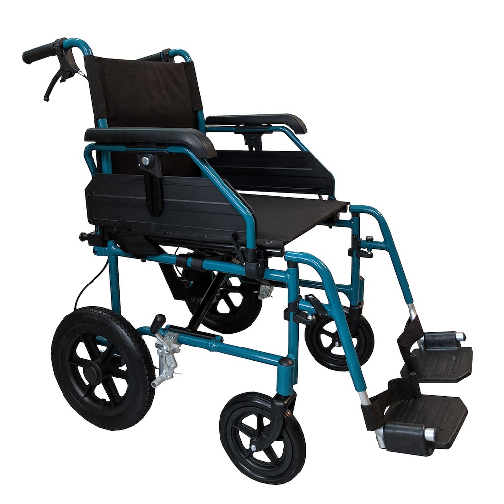 HAPPYWHEELS LIGHTWEIGHT DETACHABLE PUSHCHAIR WHEELCHAIR FOR ELDERLY