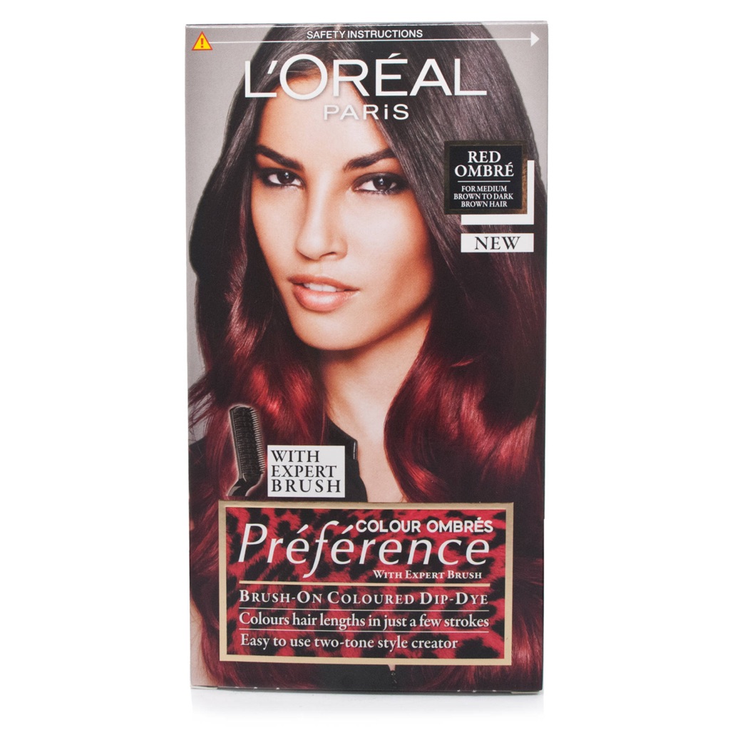 Loreal Preference Red Ombre Shopee Singapore