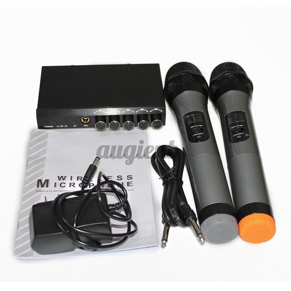 ARCHEER bluetooth Wireless Microphone System Karaoke Machine with 1/4