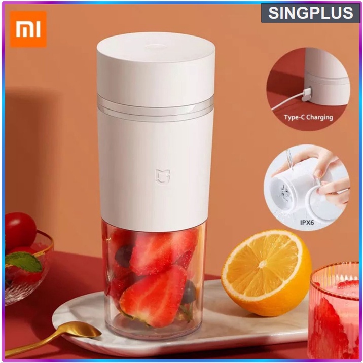 Original Xiaomi Mijia Portable Juicer Cup 300ML Portable Liquifier