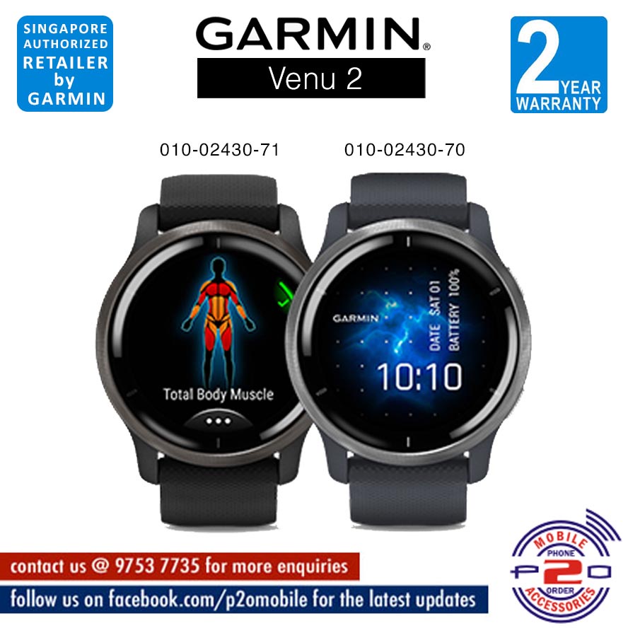 Garmin Venu 2 Fitness Smartwatch | Shopee Singapore
