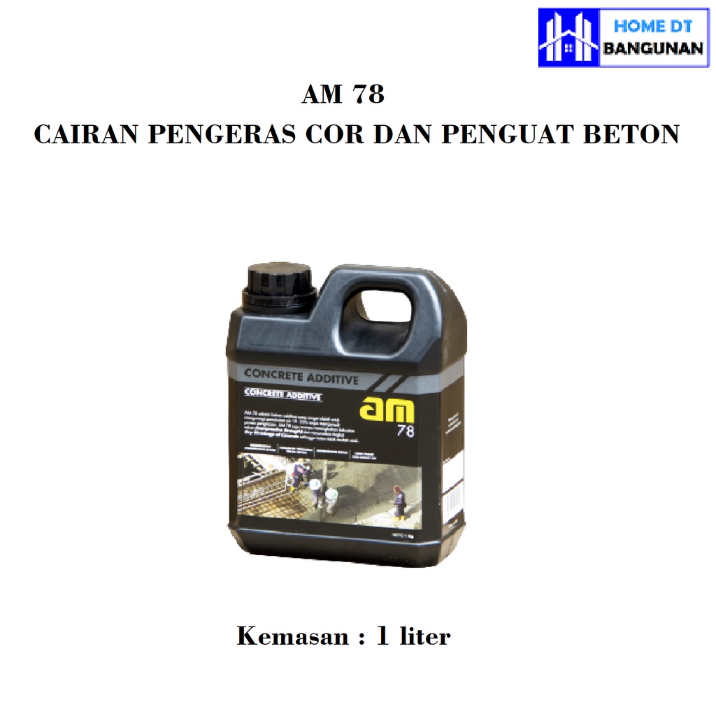 Cast Reinforcement Drug AM 78 am78 CONCRETE Hardener Liquid
