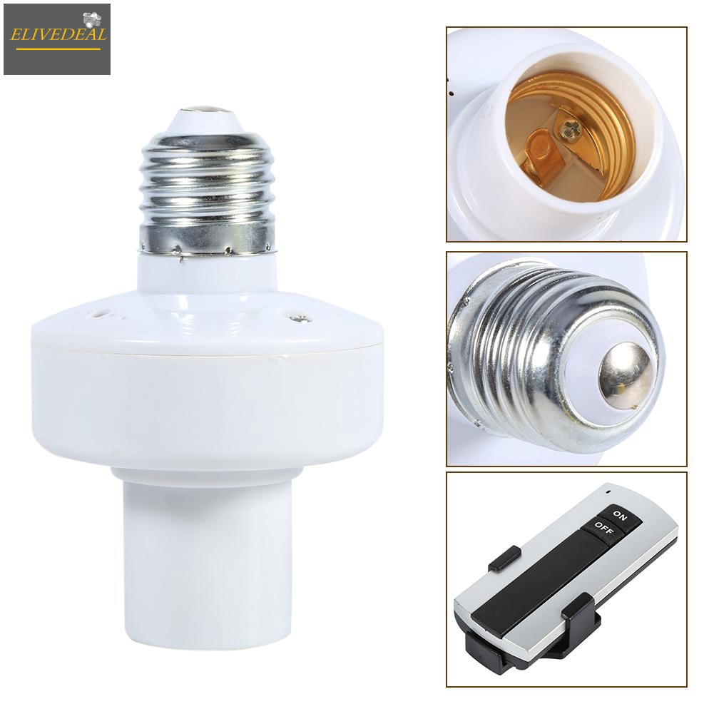 remote control light bulb holder
