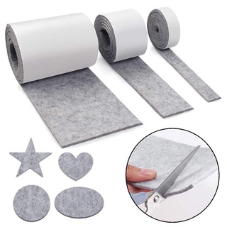 Self Adhesive Furniture Pad, Anti Noisy Furniture Leg Pad Self-Adhesive Floor Protector Chair Fitting Sticker Sofa Table Back Bumper Felt Wear-resisting Anti-slip