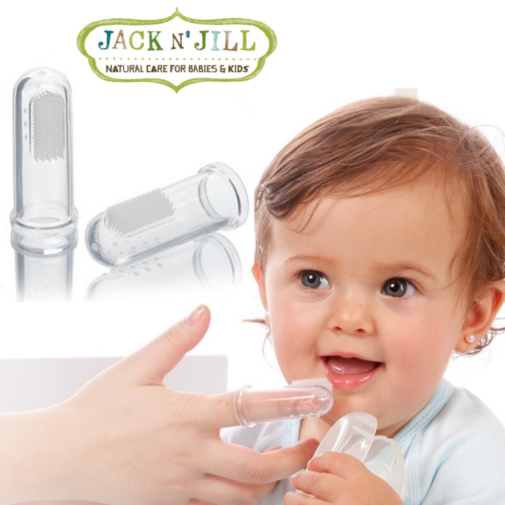jack and jill silicone finger brush