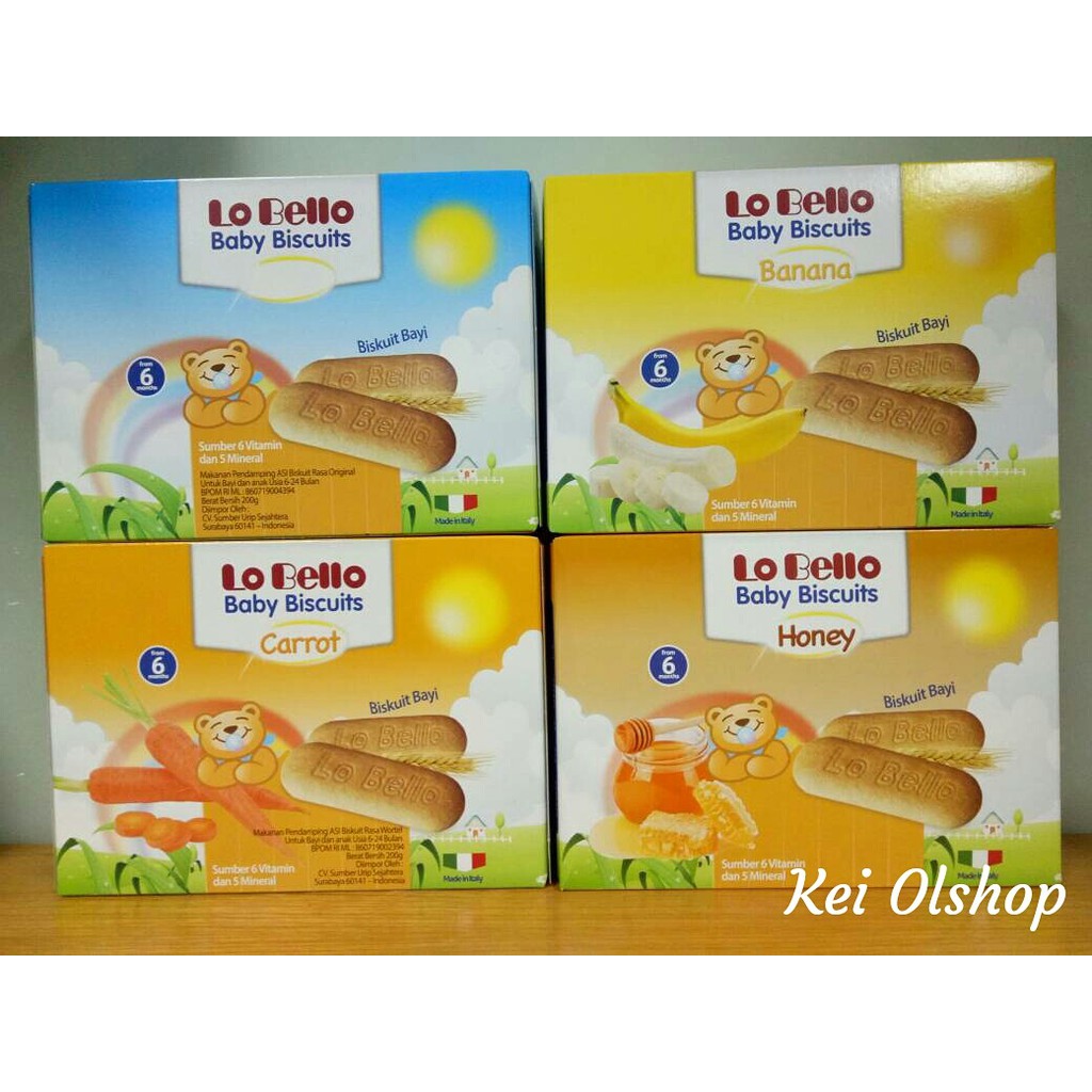 lo bello baby biscuits