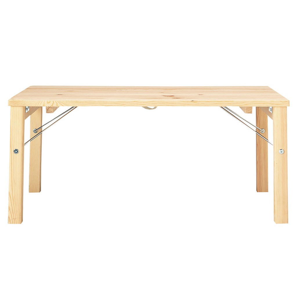 Muji Pine Folding Low Table Ee, Pine Bookcase With Fold Down Desk