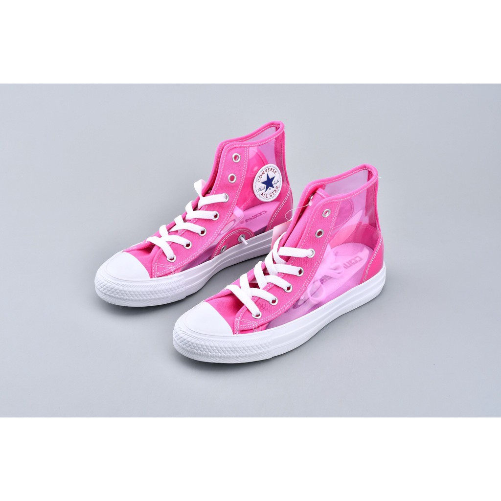 converse pink high cut