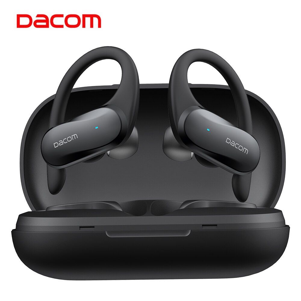DACOM L19 tws touch wireless earbuds IPX5 waterproof sports bass bluetooth headset with ear hook