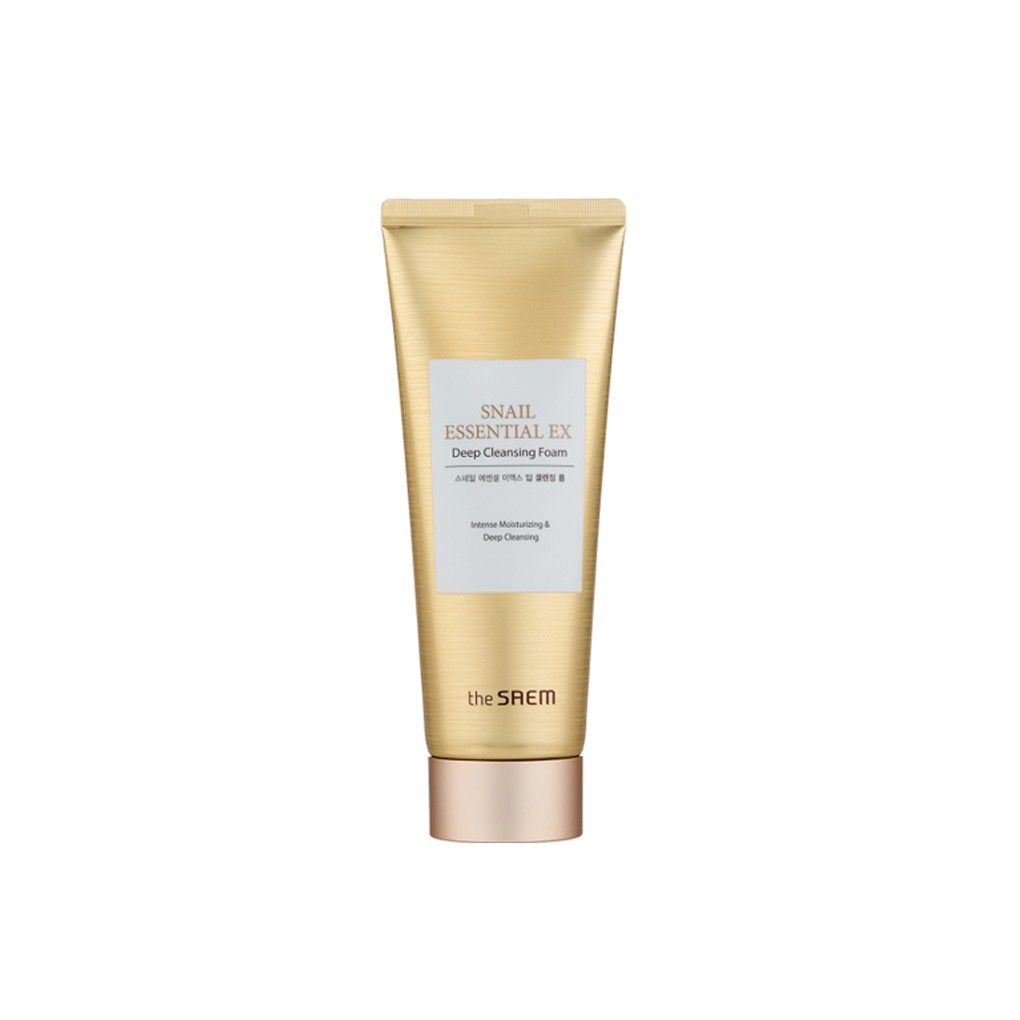 snail essential deep cleansing foam