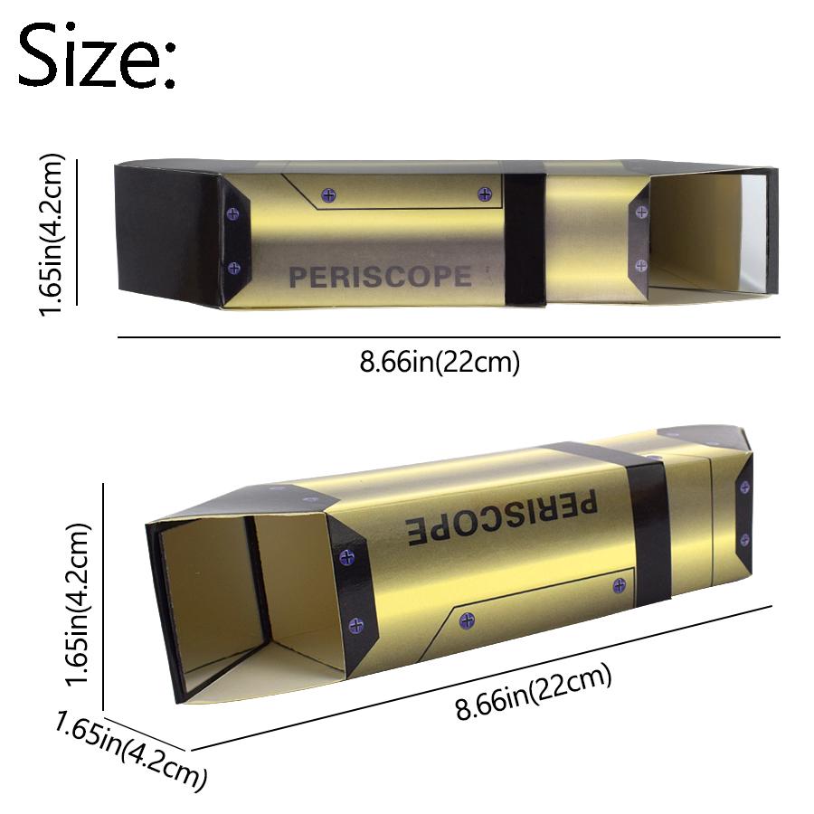 DIY Paper Telescope Periscope Model Kits Science Assembly Toy Invention