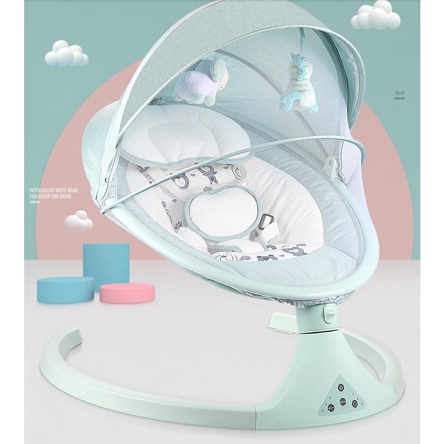 rocking baby bed electric