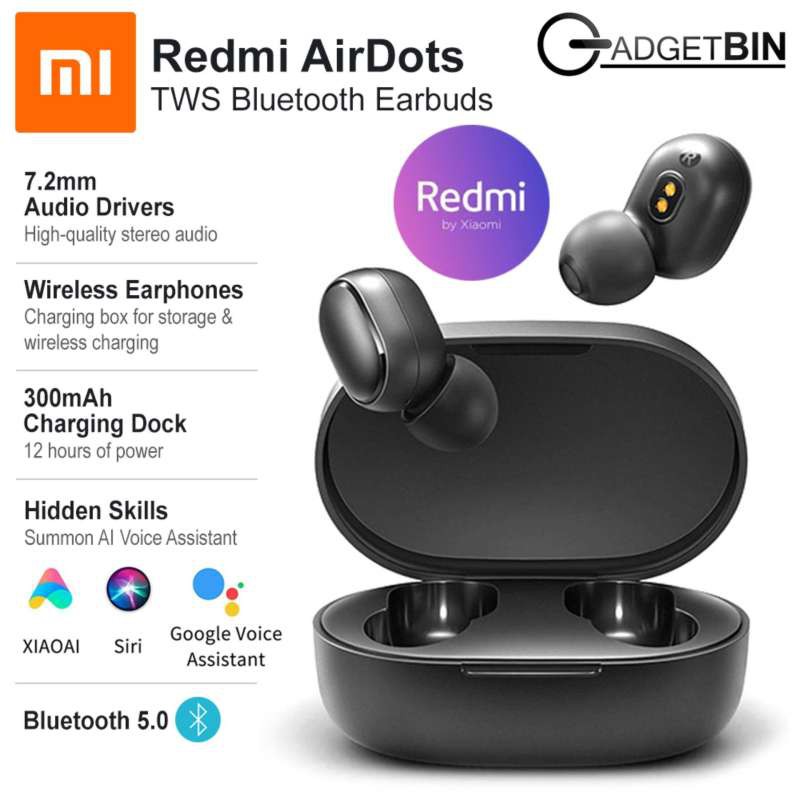 redmi airdots tws bluetooth earbuds