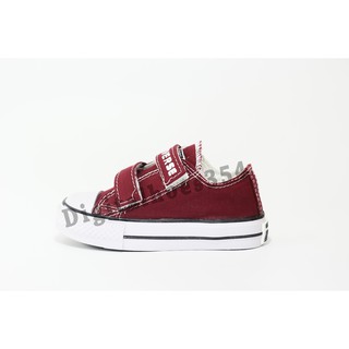 toddler converse velcro red