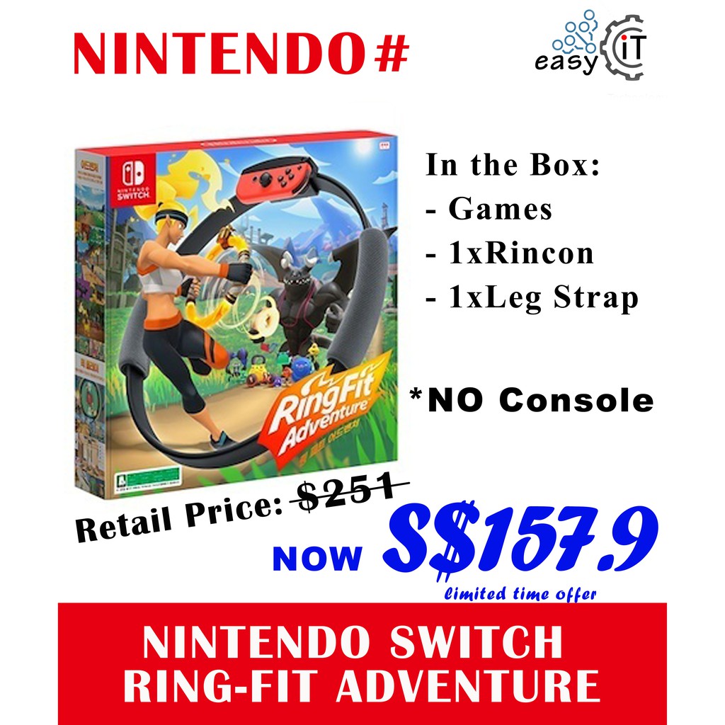 ring fit adventure retail price