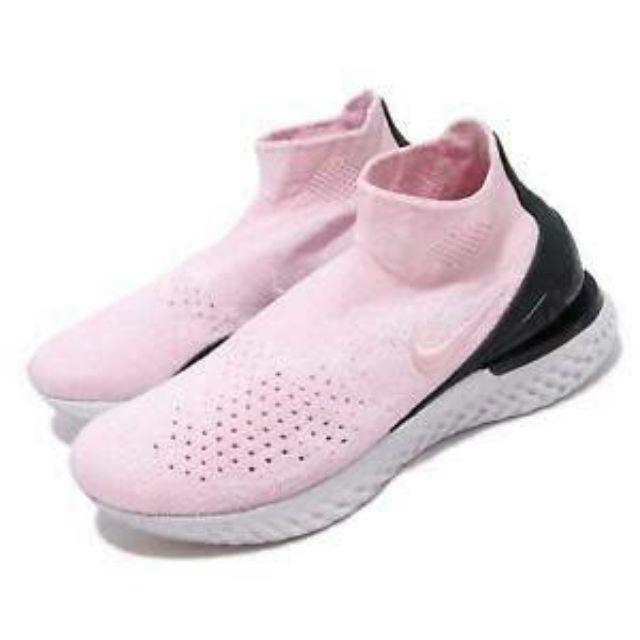 w nike rise react flyknit