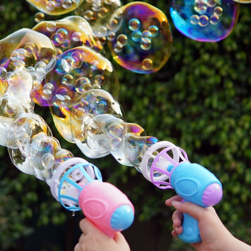 Bubble Maker Bubble Gun Bubble Machine for Kids Blowing Bubble Toy