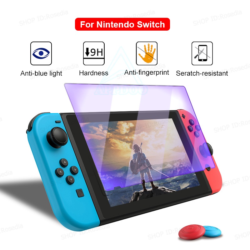 Nintendo Switch OLED V2 V1 9H Screen Protector Film Ultra Clear Bubble