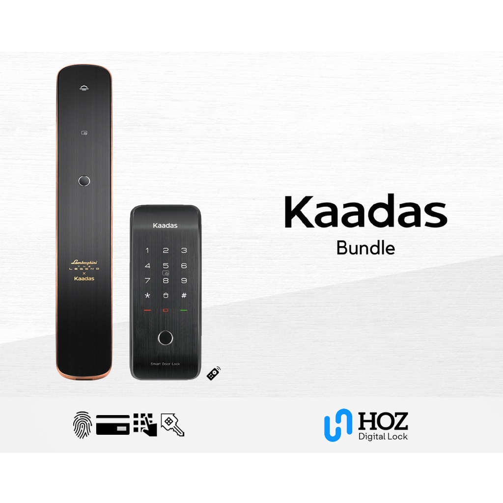 Kaadas Bundle 1 / Lock Bundle With 2 Years Onsite Warranty / Kaadas x