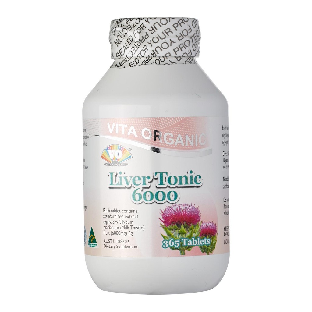 Vita Organic Liver Tonic 6000mg Supplement Shopee Singapore