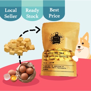 [Local] Freeze dried egg yolk cubes 50g dog snack cat snack