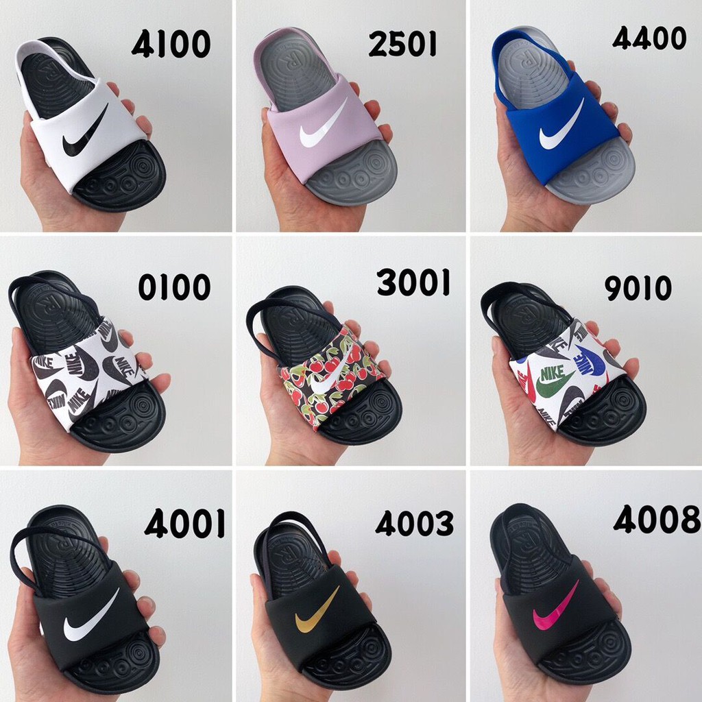 nike slides for infants