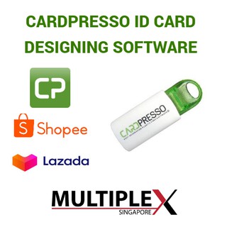 CardPresso ID card printing design software (XXS Card Designing Software) for security photo ID card designs