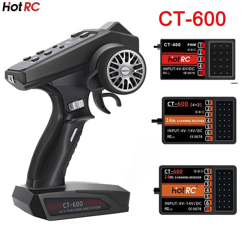 Hotrc Ct Ct Ch Ch Ghz Radio System Transmitter Remote