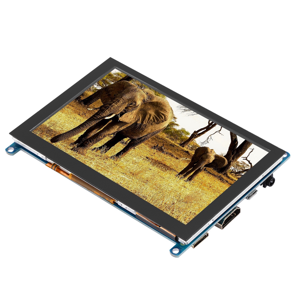 5 Inch Hdmi Lcd 800 480 Backlight Capacitive Touch Screen For Raspberry Pi Ss Shopee Singapore