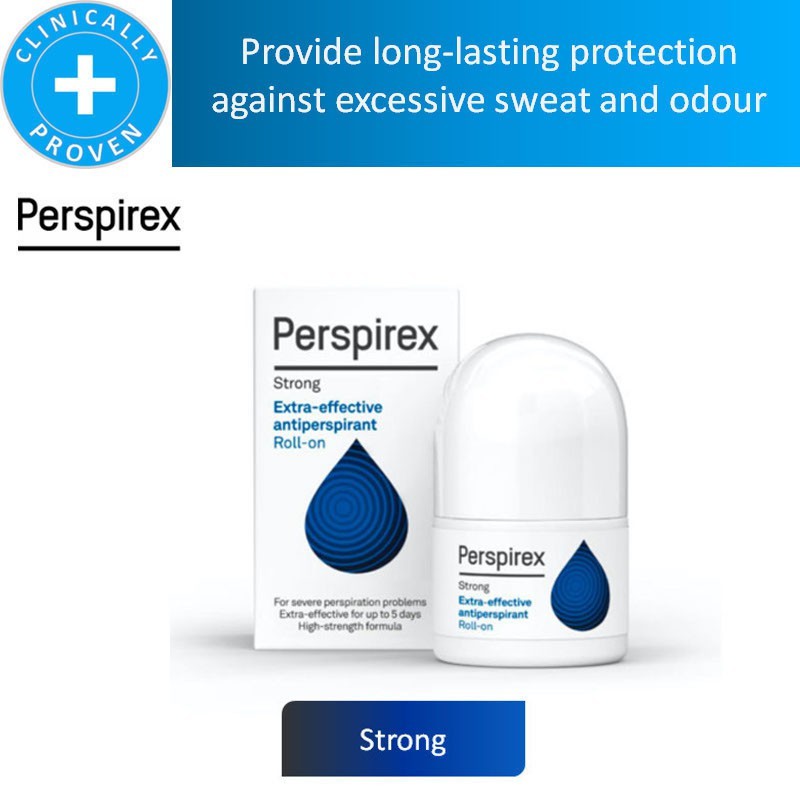 Perspirex Antiperspirant Strong Extraeffective Antiperspirant Rollon