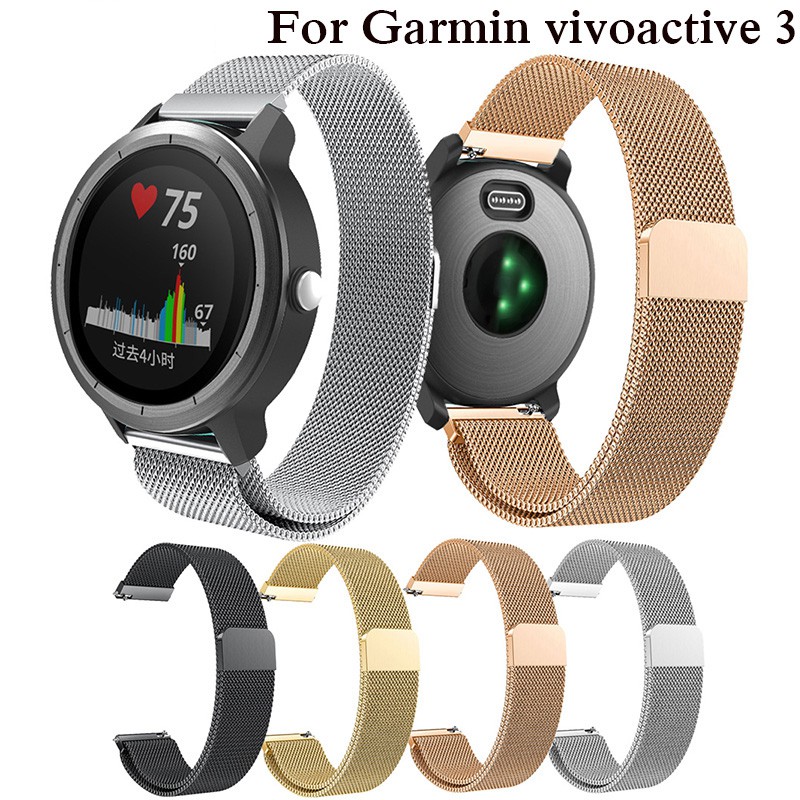 garmin vivoactive 3 strap size