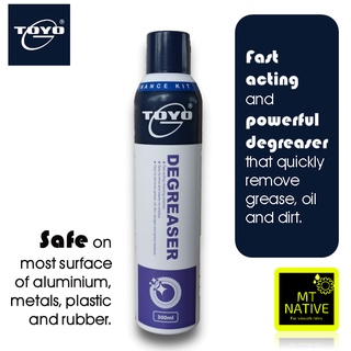 Toyo-G Degreaser - 300ml [Fast acting & powerful degreaser]