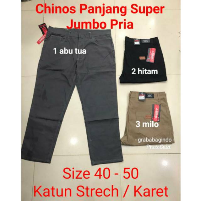 size 44 chinos