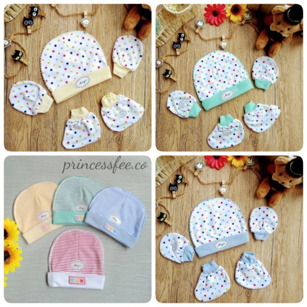 hat mittens and booties